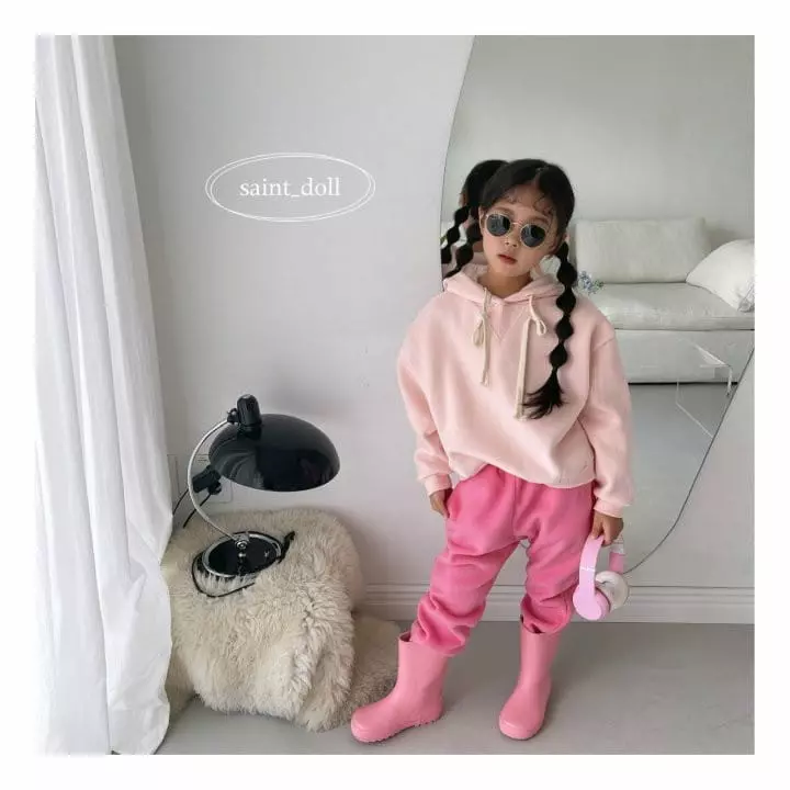 Saint Doll - Korean Children Fashion - #minifashionista - Color Hoody Sweatshirt - 5