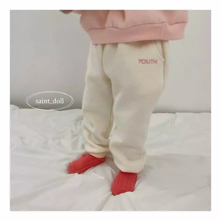 Saint Doll - Korean Children Fashion - #prettylittlegirls - Youth Embroidery Pants - 7