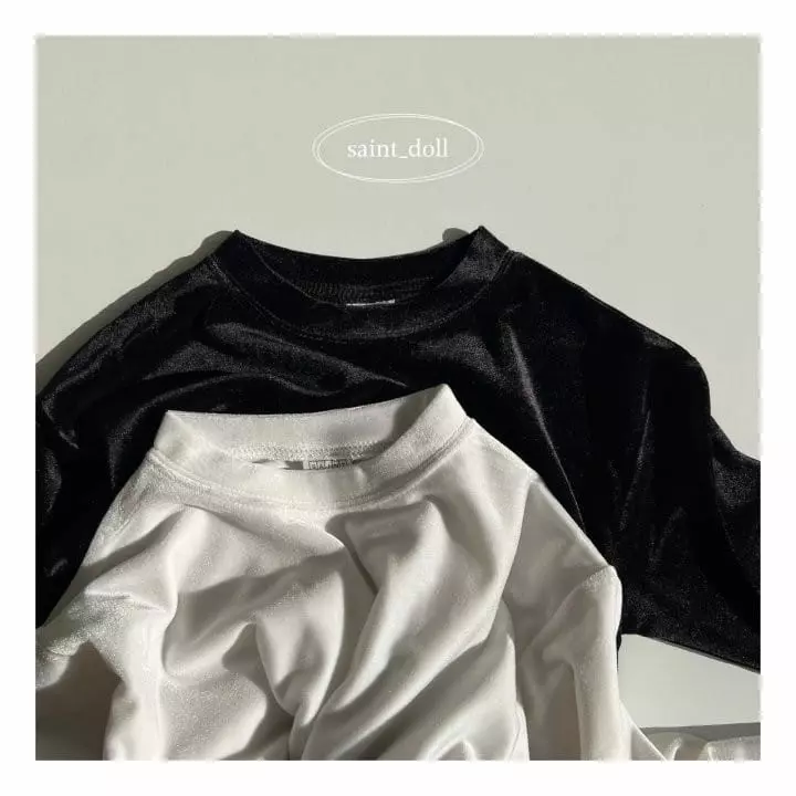 Saint Doll - Korean Children Fashion - #prettylittlegirls - Veloure Loose Tee