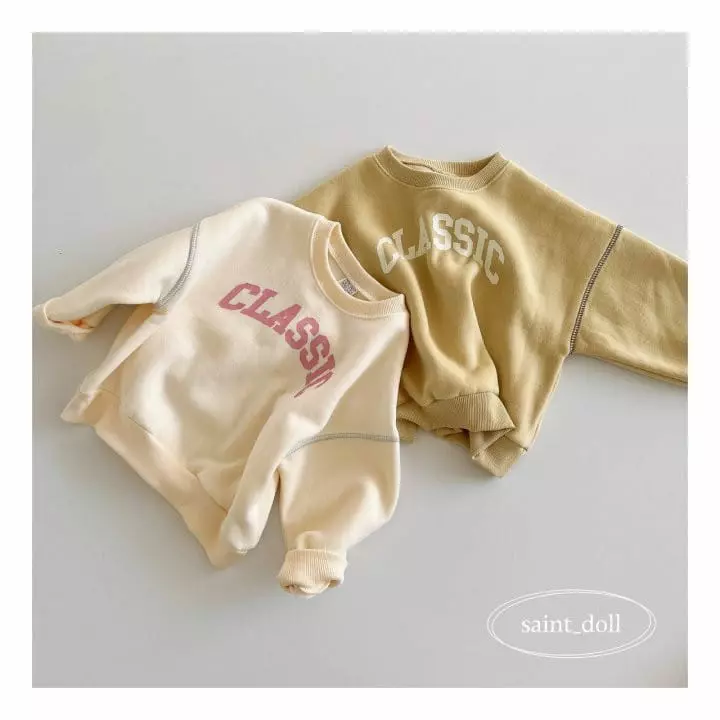 Saint Doll - Korean Children Fashion - #prettylittlegirls - Classic Sweatshirt with Mom