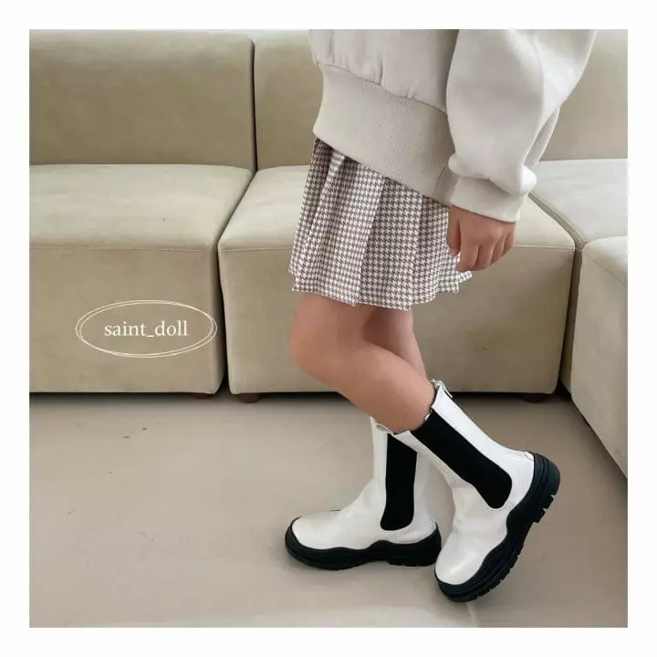 Saint Doll - Korean Children Fashion - #minifashionista - Hound Wrinkle Skirt - 4