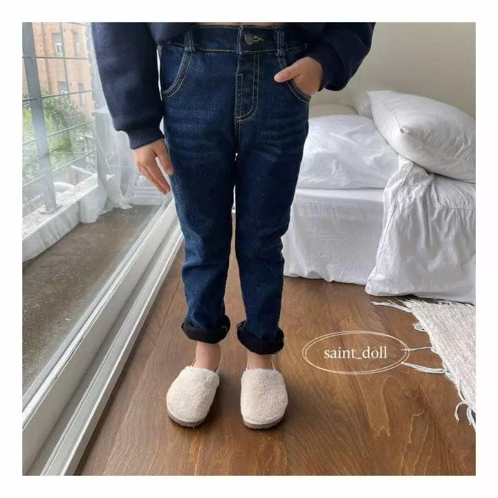Saint Doll - Korean Children Fashion - #minifashionista - Bonding Jeans - 4