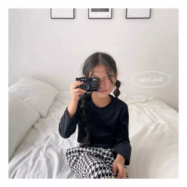 Saint Doll - Korean Children Fashion - #stylishchildhood - Mink Sticky Tee - 2