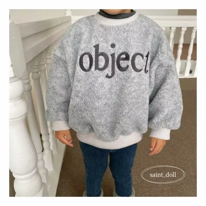 Saint Doll - Korean Children Fashion - #stylishchildhood - Bbogle Embrodiery Sweatshirt - 10