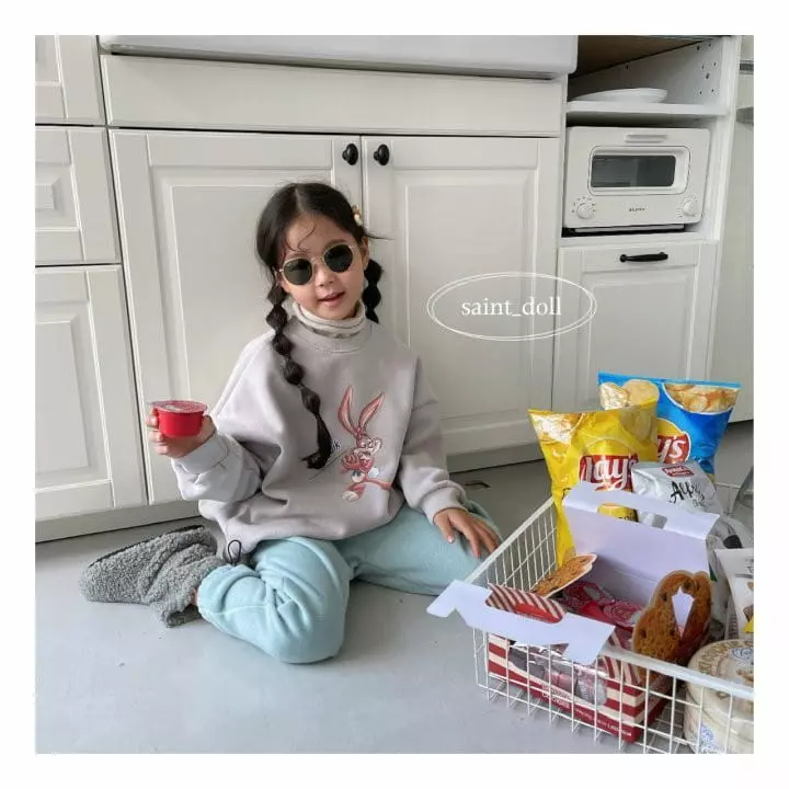 Saint Doll - Korean Children Fashion - #stylishchildhood - Neskick Sweatshirt with Mom - 3