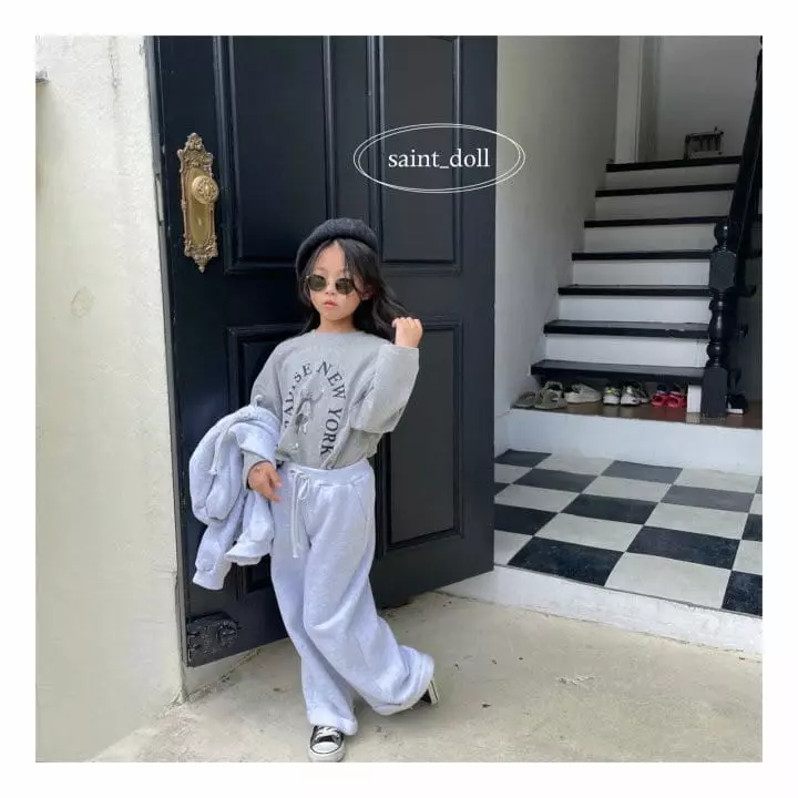 Saint Doll - Korean Children Fashion - #stylishchildhood - Fleece Roll Up Pants with Mom - 11