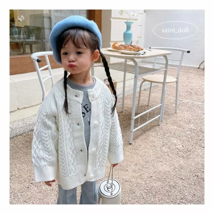 Saint Doll - Korean Children Fashion - #stylishchildhood - Boxy Cardigan with Mom - 5