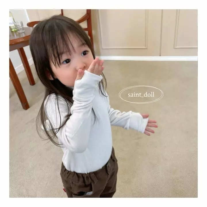 Saint Doll - Korean Children Fashion - #todddlerfashion - Warmer Tee - 2