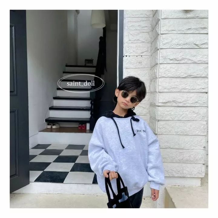 Saint Doll - Korean Children Fashion - #todddlerfashion - Sok Hoody Tee - 12