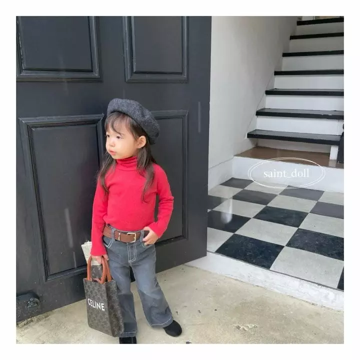 Saint Doll - Korean Children Fashion - #todddlerfashion - Bootscut Jeans - 6