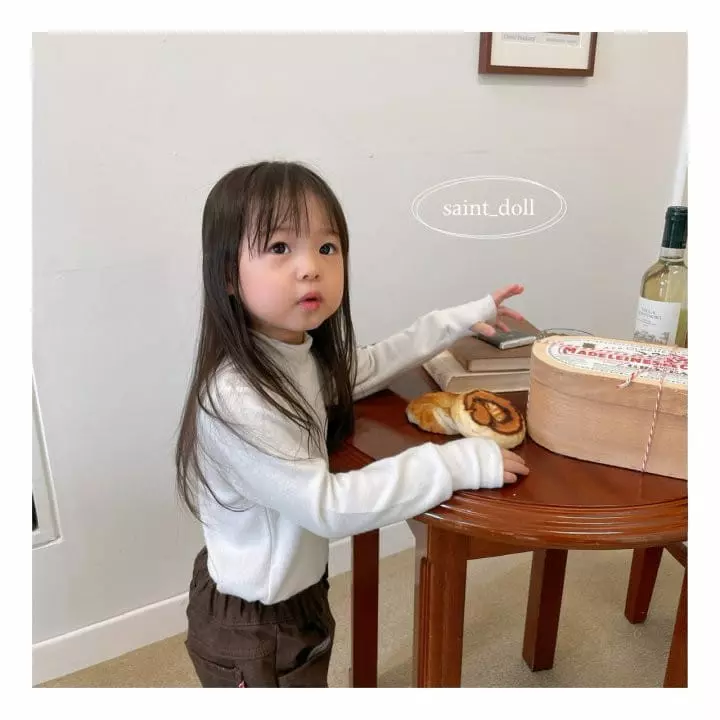 Saint Doll - Korean Children Fashion - #toddlerclothing - Warmer Tee - 3