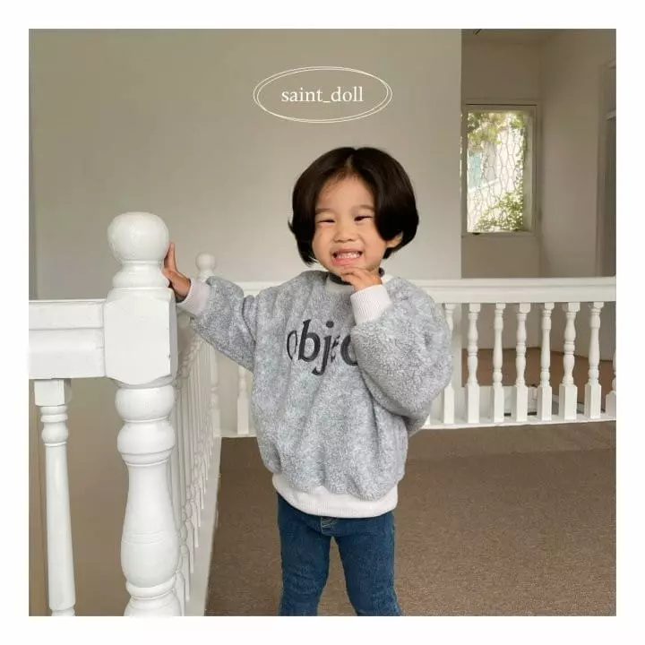 Saint Doll - Korean Children Fashion - #toddlerclothing - Bbogle Embrodiery Sweatshirt - 9