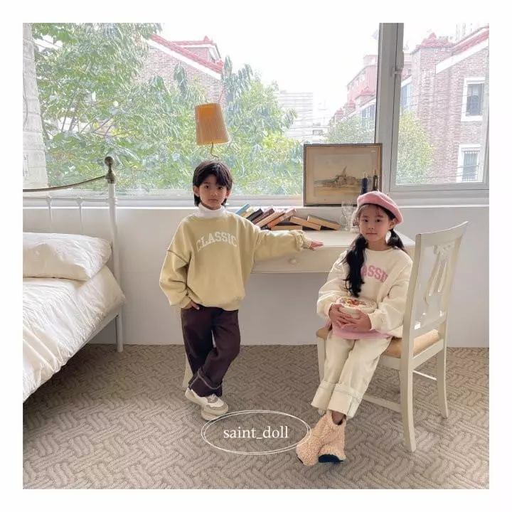 Saint Doll - Korean Children Fashion - #toddlerclothing - Classic Sweatshirt with Mom - 3