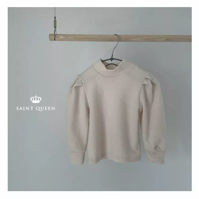 Saint Queen - Korean Children Fashion - #Kfashion4kids - Puff Turtleneck Tee