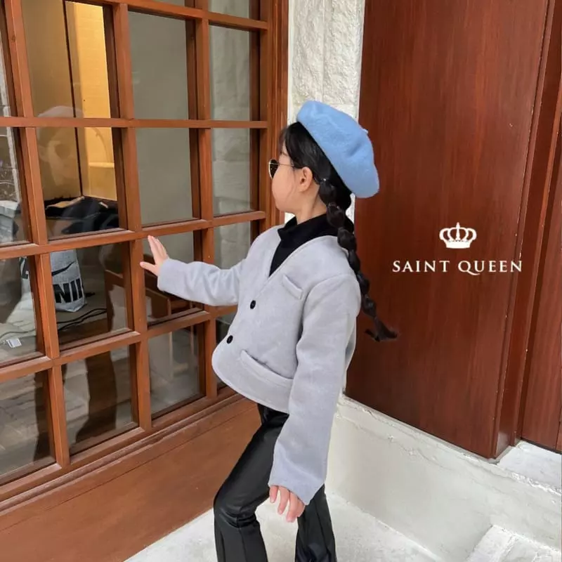 Saint Queen - Korean Children Fashion - #Kfashion4kids - No Collar Jacket - 8