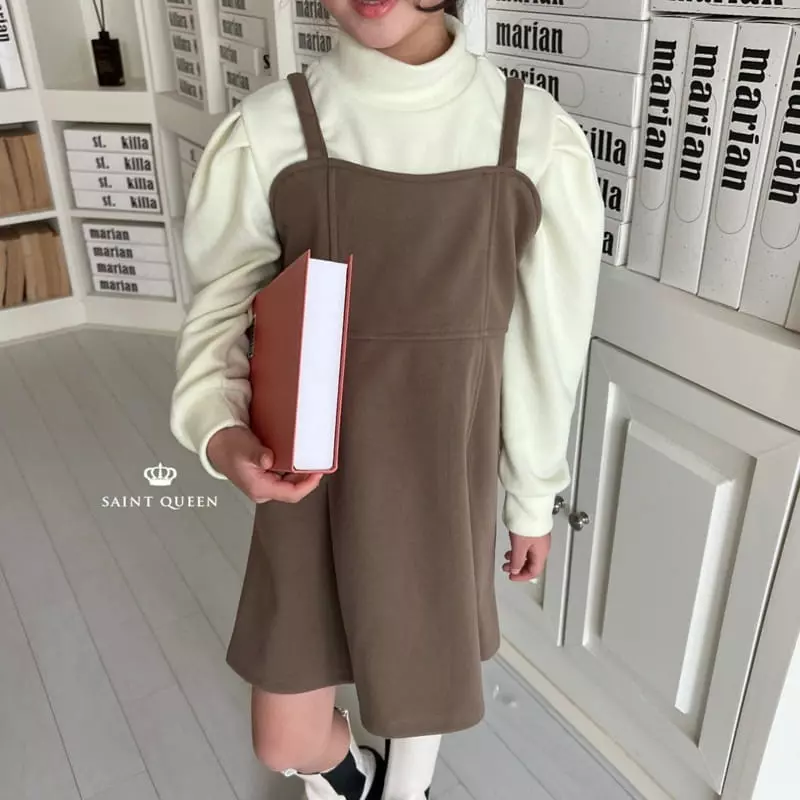 Saint Queen - Korean Children Fashion - #childofig - Puff Turtleneck Tee - 9