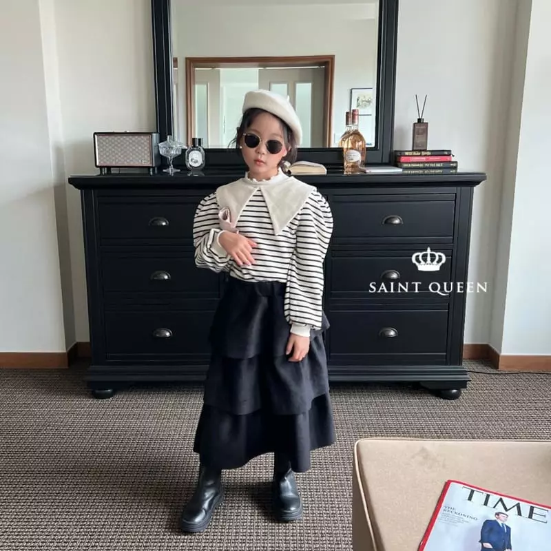 Saint Queen - Korean Children Fashion - #childofig - Crop Collar Blouse - 7