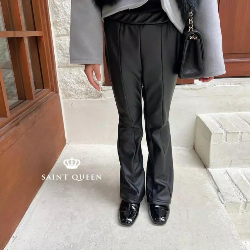 Saint Queen - Korean Children Fashion - #childofig - Leather Pants - 11