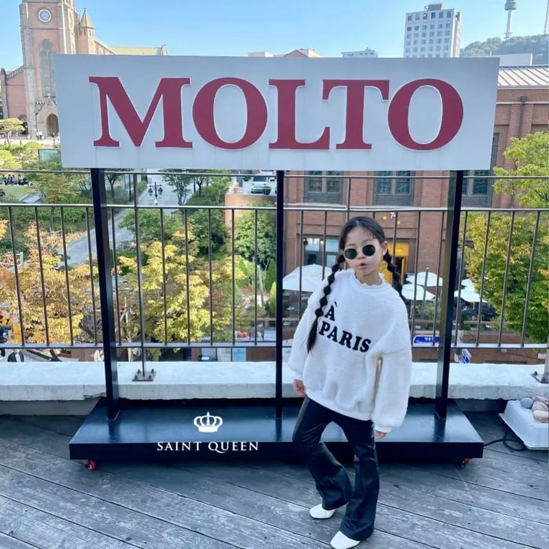 Saint Queen - Korean Children Fashion - #childrensboutique - Paris Fleece Sweatshirt - 7