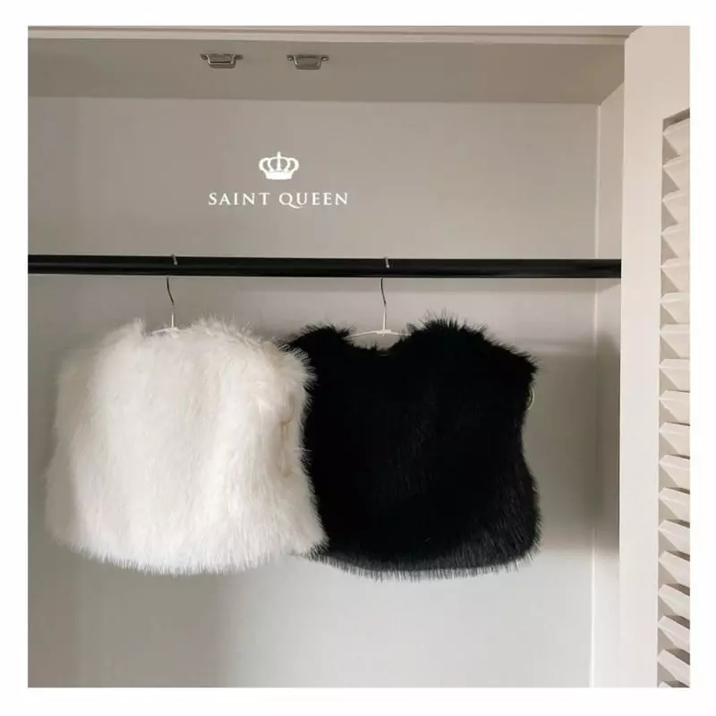 Saint Queen - Korean Children Fashion - #childrensboutique - Mink Bolero Vest - 3