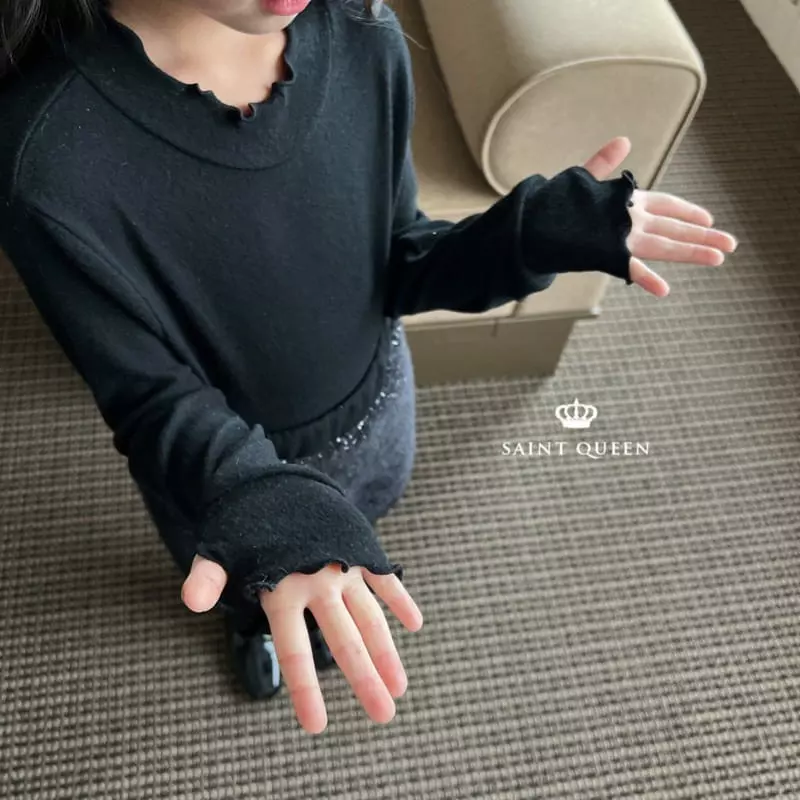 Saint Queen - Korean Children Fashion - #designkidswear - Finger Turtleneck Tee - 10