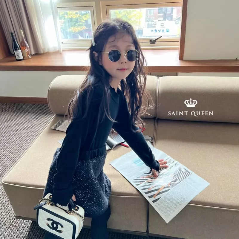 Saint Queen - Korean Children Fashion - #discoveringself - Finger Turtleneck Tee - 11