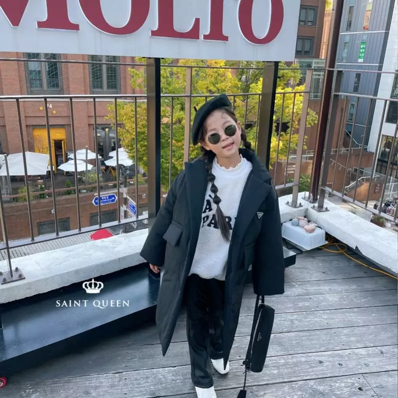Saint Queen - Korean Children Fashion - #discoveringself - Paris Fleece Sweatshirt - 9