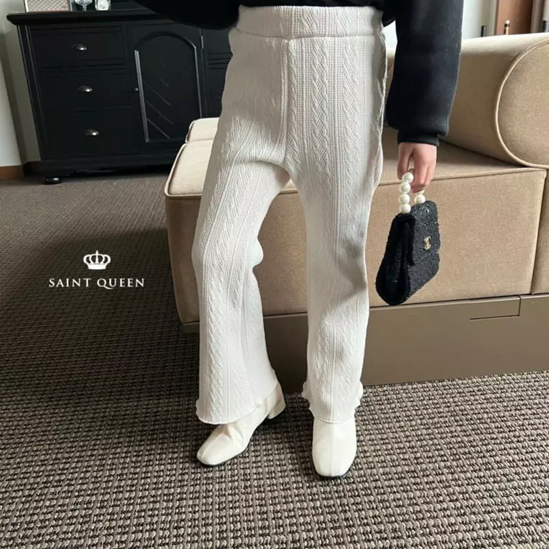 Saint Queen - Korean Children Fashion - #fashionkids - Twist Mink Pants - 3