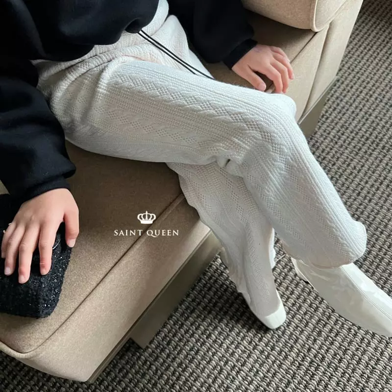 Saint Queen - Korean Children Fashion - #kidzfashiontrend - Twist Mink Pants - 6