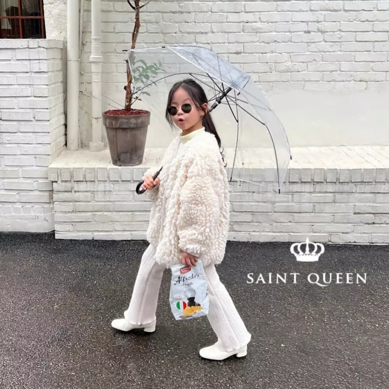 Saint Queen - Korean Children Fashion - #littlefashionista - Poodle Cardigan - 5