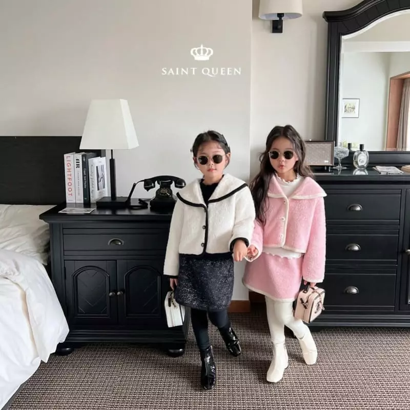 Saint Queen - Korean Children Fashion - #littlefashionista - Twill Leggings - 3