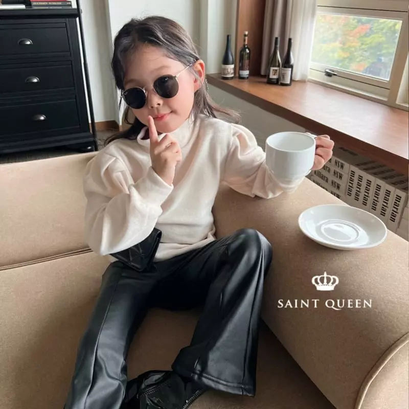 Saint Queen - Korean Children Fashion - #magicofchildhood - Leather Pants - 8