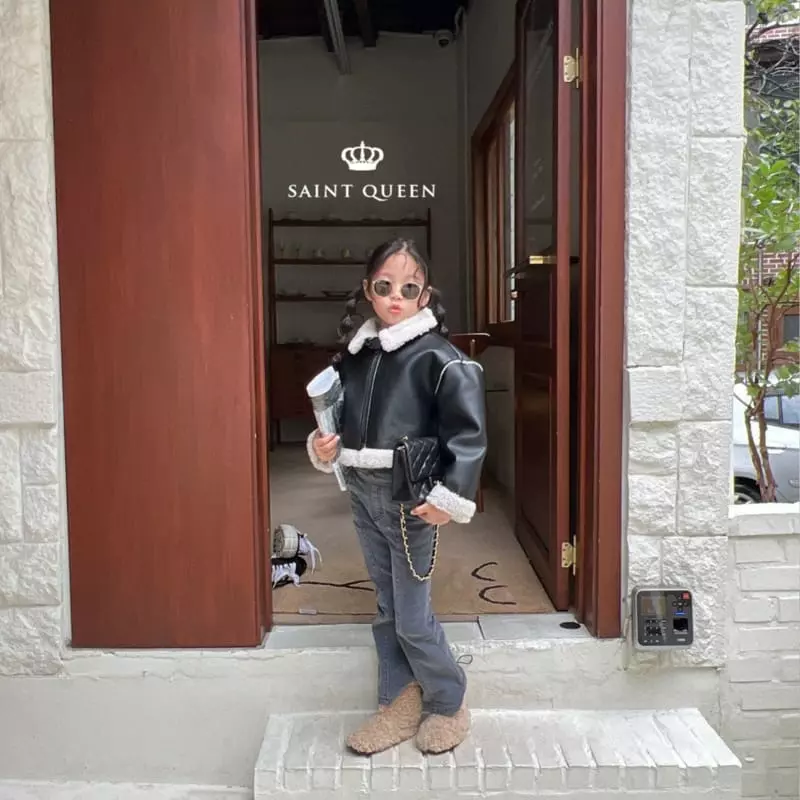 Saint Queen - Korean Children Fashion - #minifashionista - Mustang Short Jumper - 8