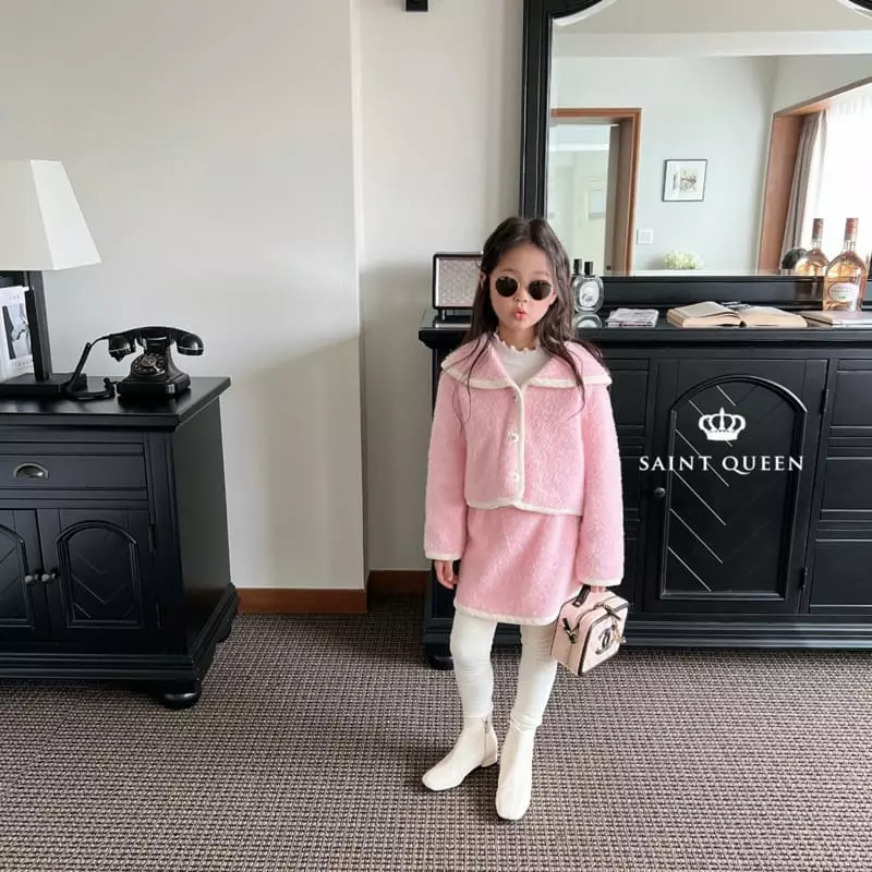 Saint Queen - Korean Children Fashion - #minifashionista - Twill Leggings - 5