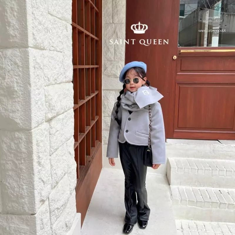 Saint Queen - Korean Children Fashion - #minifashionista - Leather Pants - 9