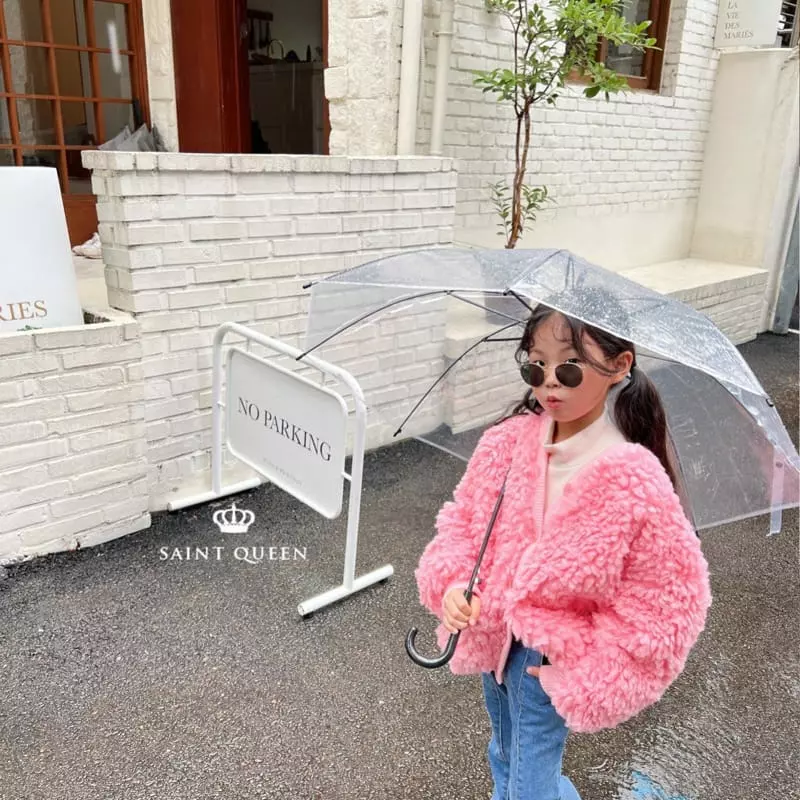Saint Queen - Korean Children Fashion - #stylishchildhood - Poodle Cardigan - 11