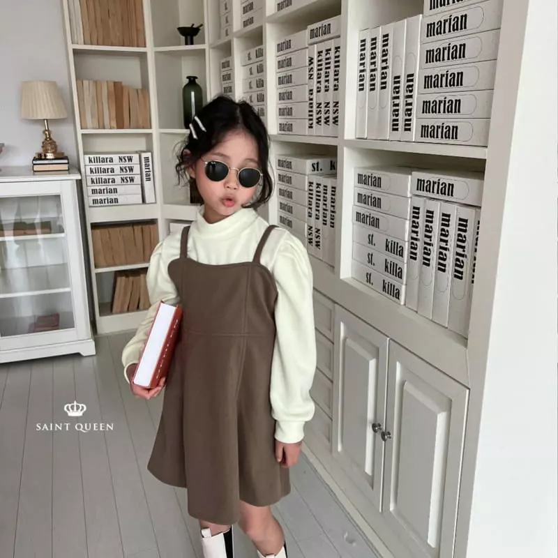 Saint Queen - Korean Children Fashion - #stylishchildhood - Puff Turtleneck Tee - 8