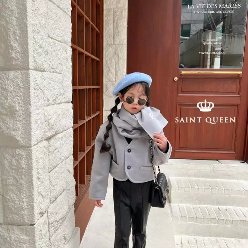 Saint Queen - Korean Children Fashion - #todddlerfashion - Like Muffler - 11