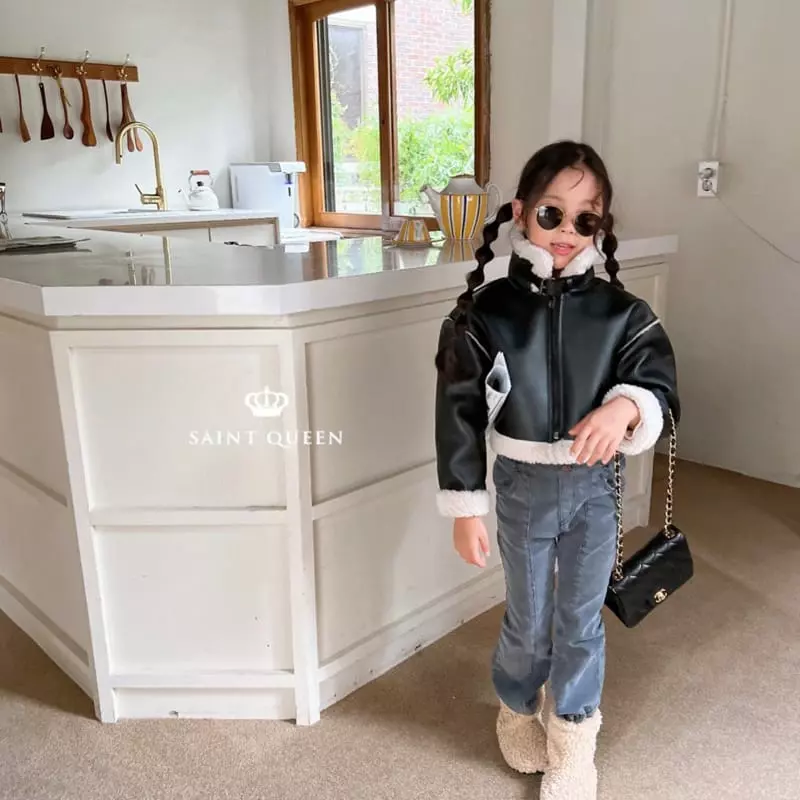 Saint Queen - Korean Children Fashion - #todddlerfashion - Mustang Short Jumper - 10