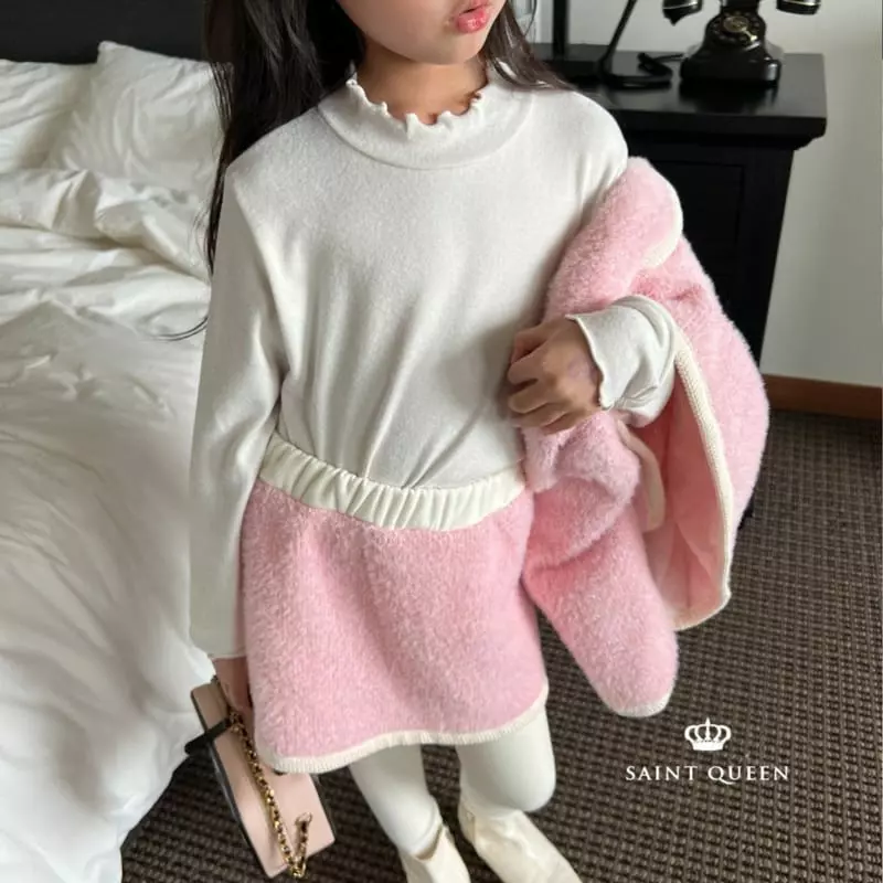 Saint Queen - Korean Children Fashion - #todddlerfashion - Finger Turtleneck Tee - 5