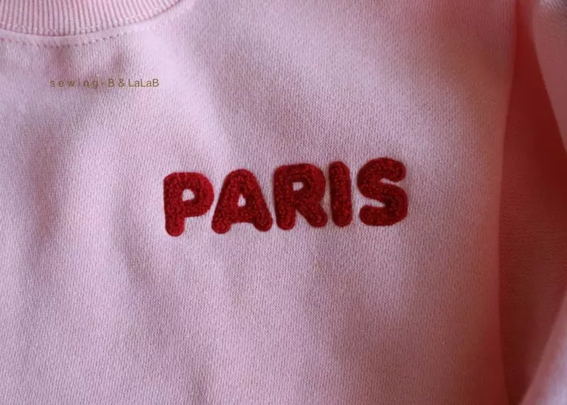 Sewing B - Korean Children Fashion - #Kfashion4kids - Paris Sweatshirt - 6