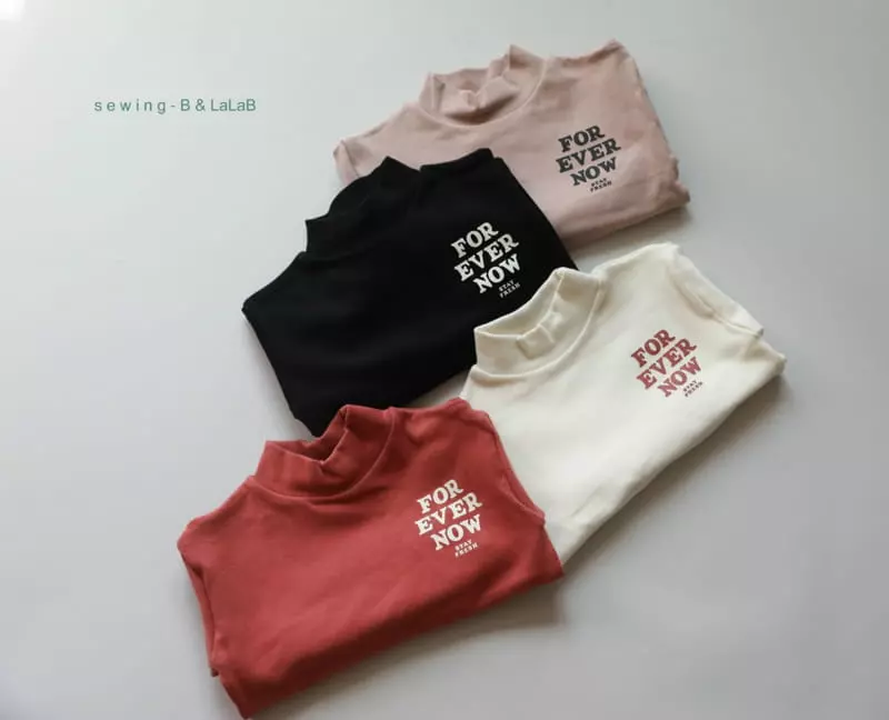 Sewing B - Korean Children Fashion - #childofig - Loose Turtleneck Tee - 6