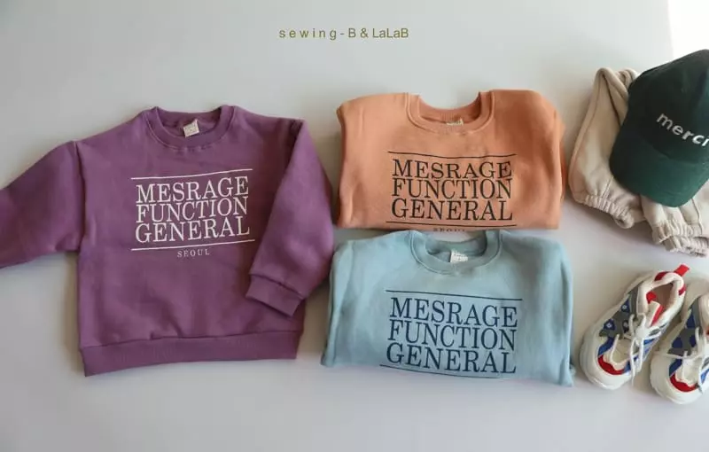 Sewing B - Korean Children Fashion - #childofig - General Sweatshirt