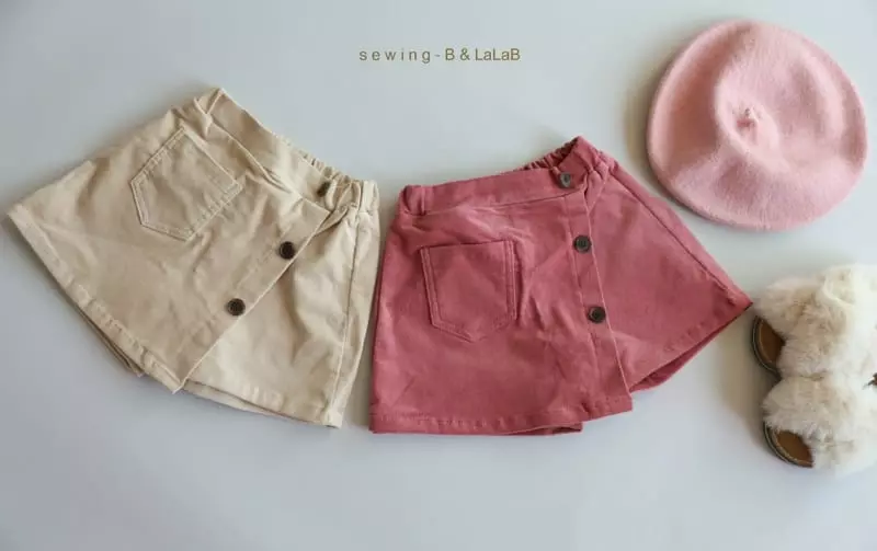 Sewing B - Korean Children Fashion - #childrensboutique - Wrap Skirt pants