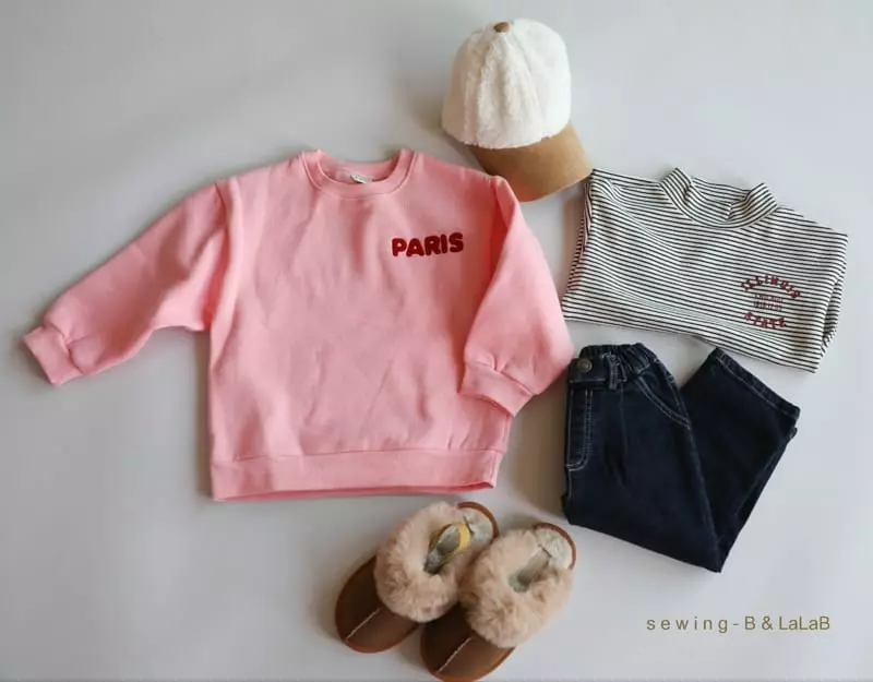 Sewing B - Korean Children Fashion - #designkidswear - Fleece Span Jeans - 2