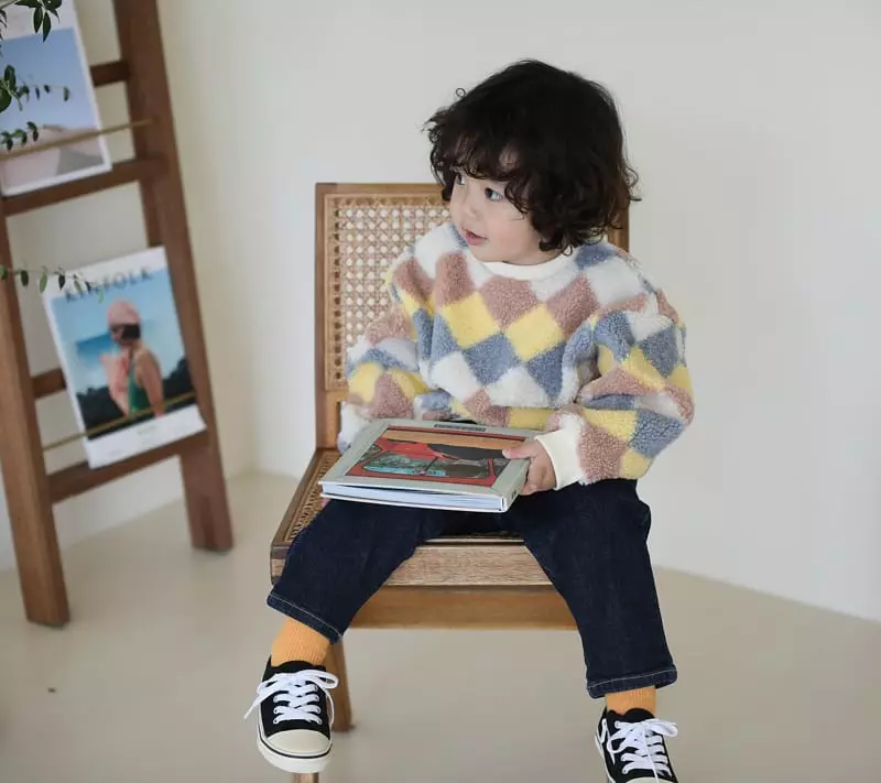 Sewing B - Korean Children Fashion - #fashionkids - Ace Dumble Sweatshirt - 10