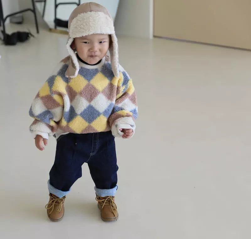 Sewing B - Korean Children Fashion - #kidsstore - Ace Dumble Sweatshirt - 12