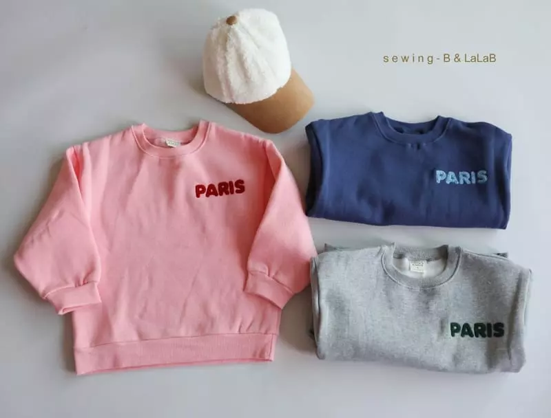 Sewing B - Korean Children Fashion - #littlefashionista - Paris Sweatshirt - 7