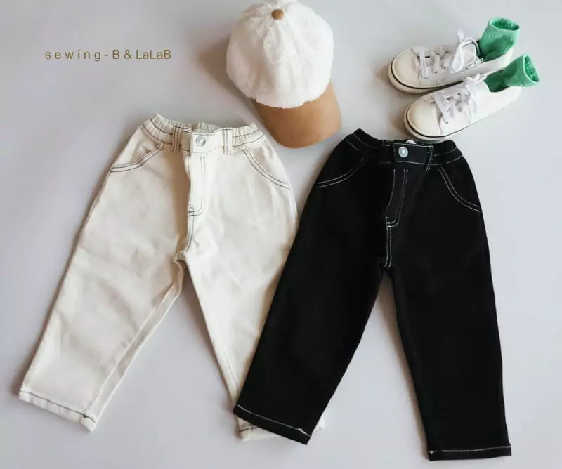 Sewing B - Korean Children Fashion - #littlefashionista - Lusy Fleece Pants - 3