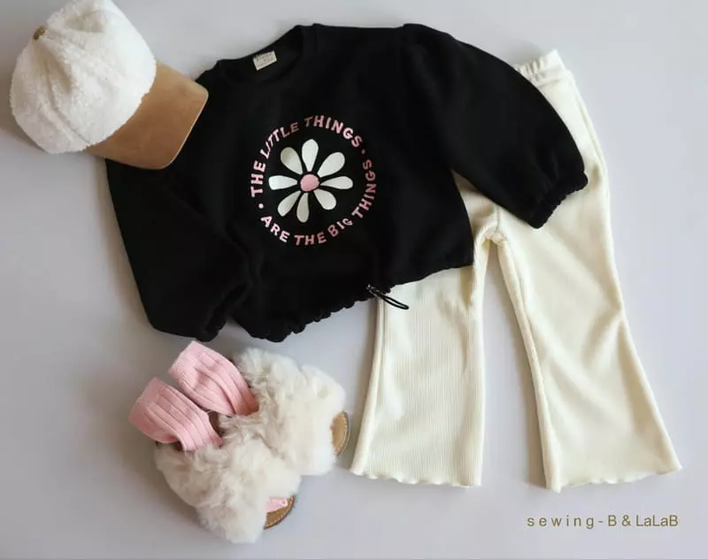 Sewing B - Korean Children Fashion - #littlefashionista - Joy Fleece Bootscut Pants - 5